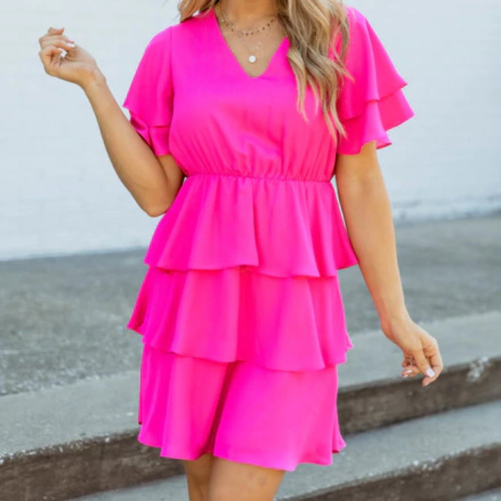 Fuschia Dress
